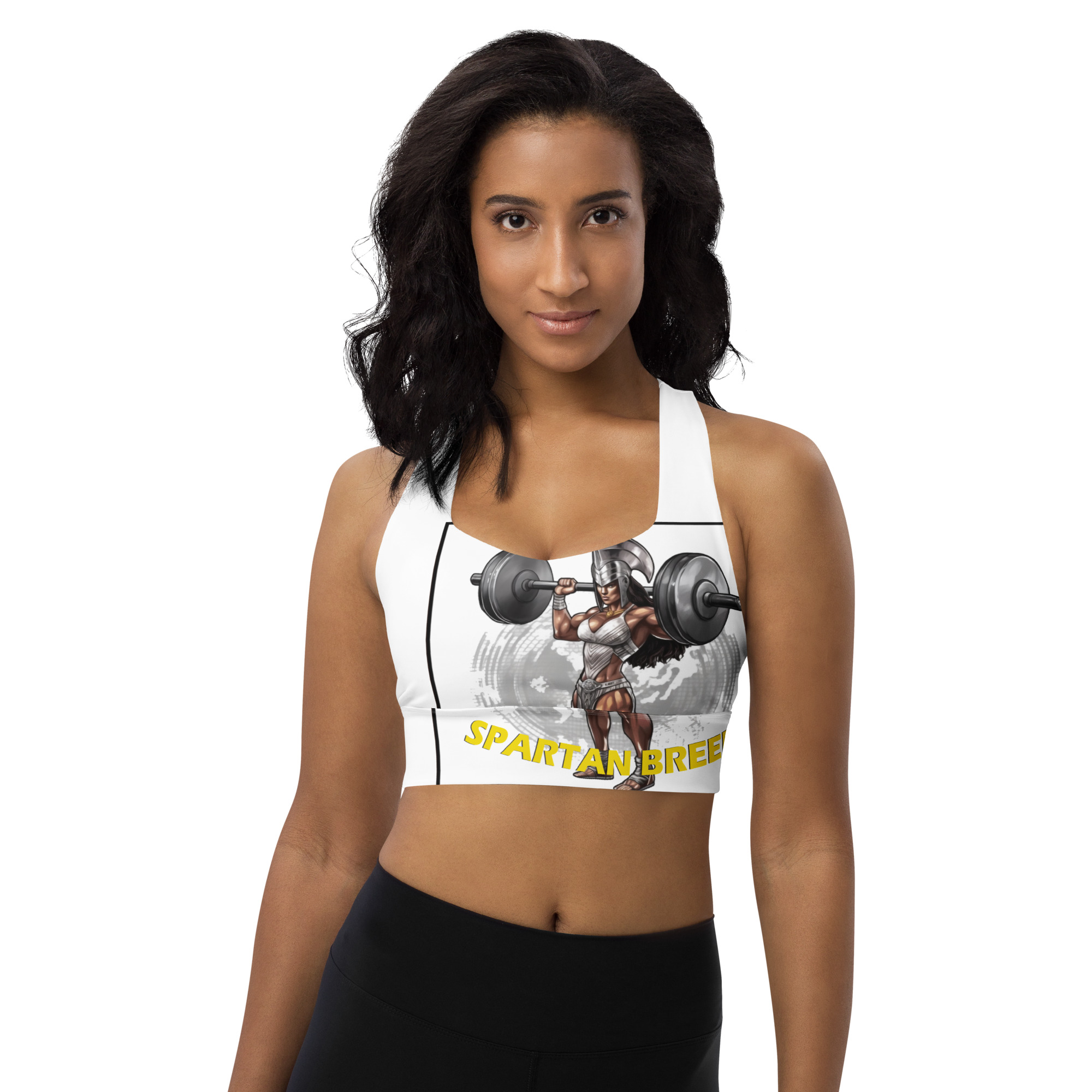 Longline sports bra