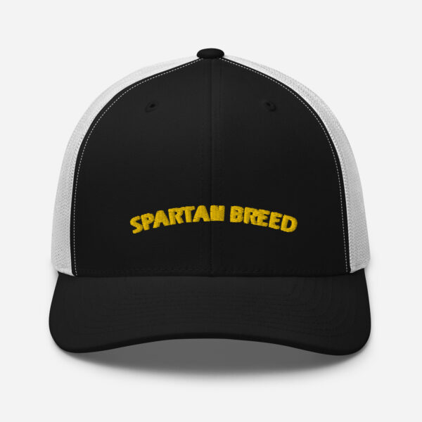 retro trucker cap spartan breed designs