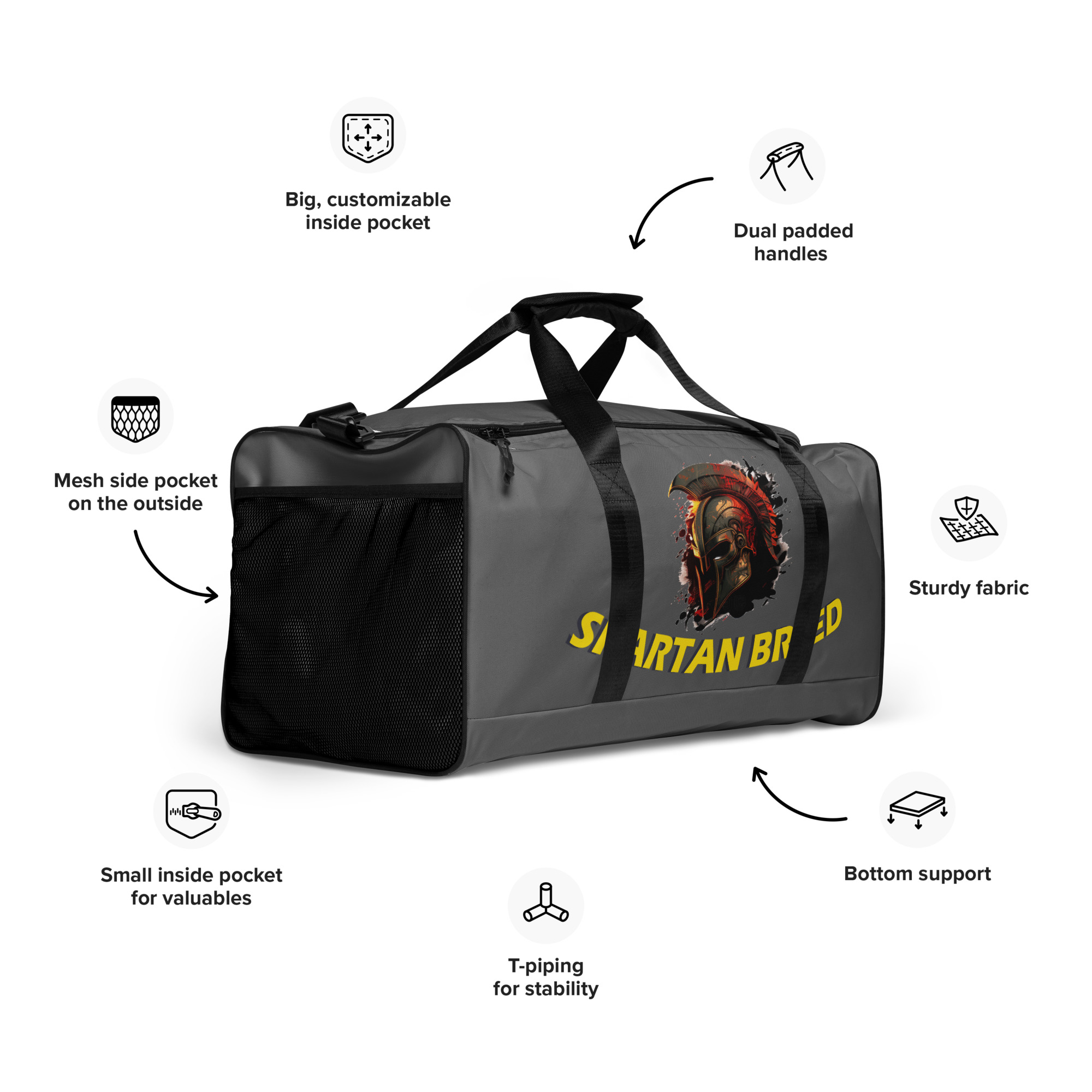 Spartan duffle bag outlet