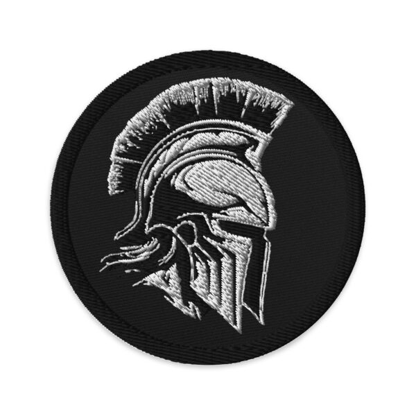 Embroidered patch Spartan Breed Silver Line