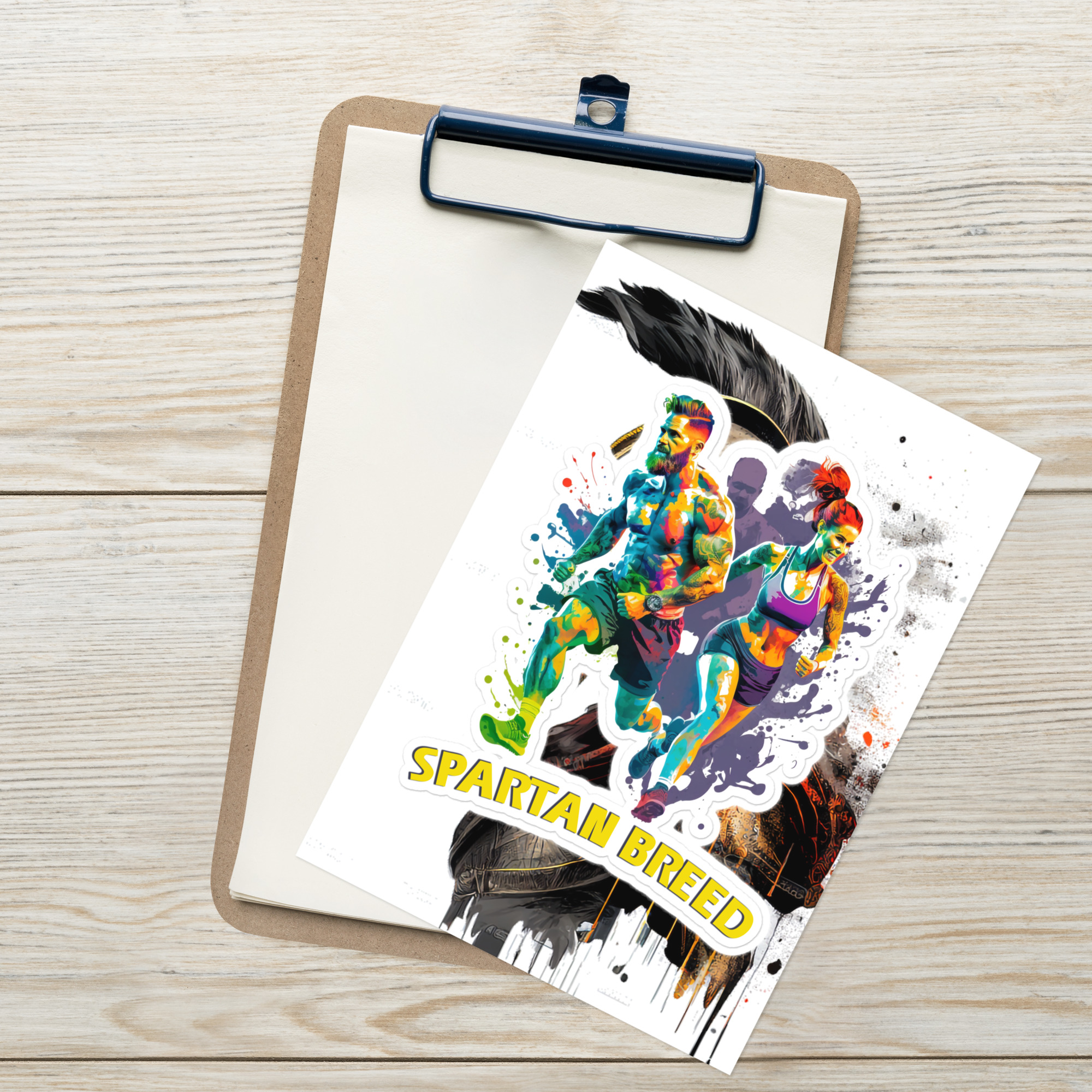 Sticker sheet Spartan Breed