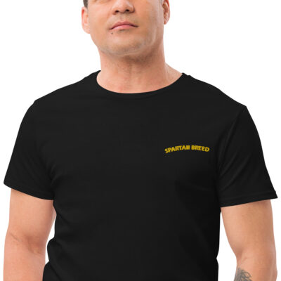 mens-premium-cotton-t-shirt-black Spartan Breed