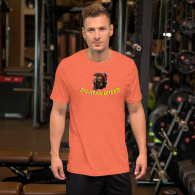 Heather Orange all-use T-Shirt Spartan Breed
