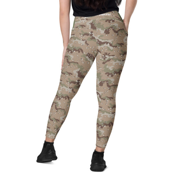 Leggings with pockets Camo Sand - Image 28