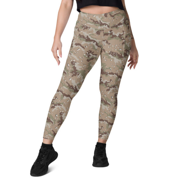 Leggings with pockets Camo Sand - Image 27