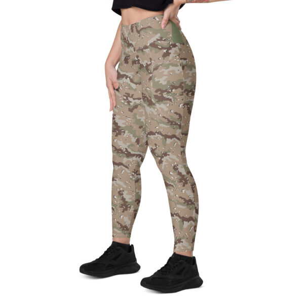 Leggings with pockets Camo Sand - Image 29