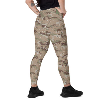Leggings with pockets Camo Sand