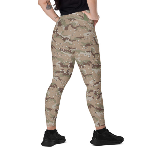Leggings with pockets Camo Sand