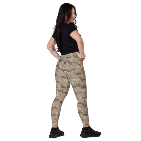 Leggings with pockets Camo Sand - Image 4