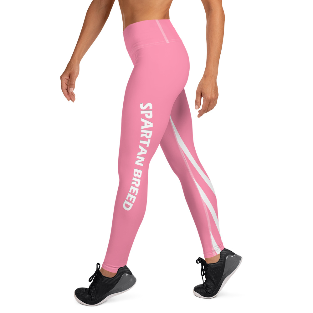 Pink Yoga Leggings Spartan Breed 