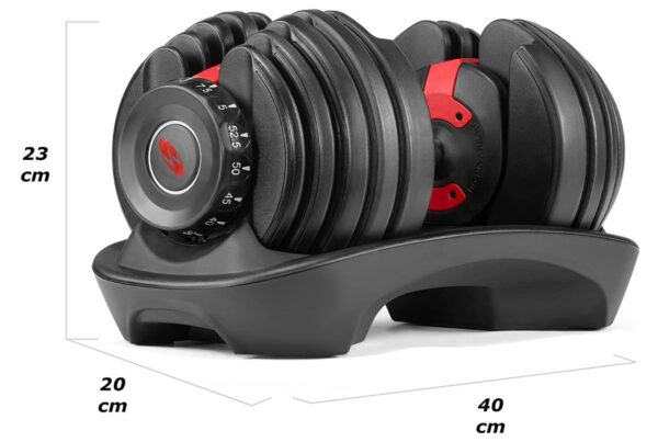 Bowflex adjustable dumbbells