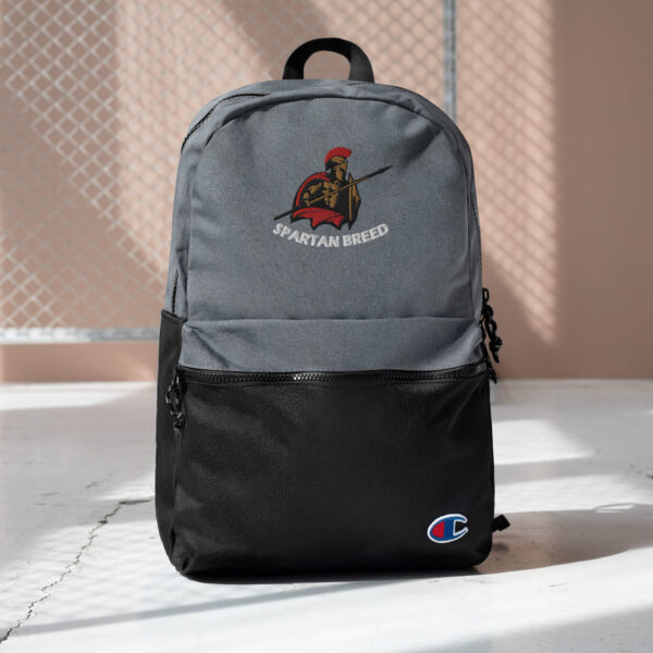 Champion Backpack Embroidered Spartan Soldier - Image 3