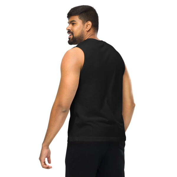 Muscle Shirt Centred Logo - Image 9