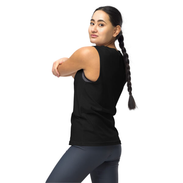 Muscle Shirt Centred Logo - Image 8